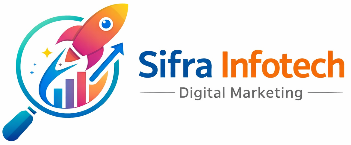 Sifra Infotech, a Delhi-based digital marketing agency, providing brand growth, social media management, and lead generation solutions for startups and businesses to boost online presence and revenue.